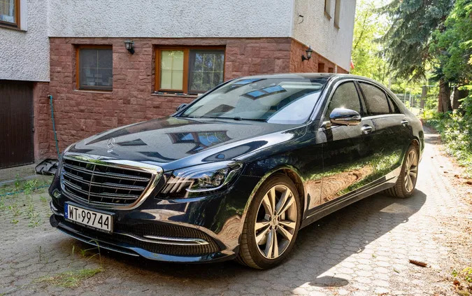 mercedes benz Mercedes-Benz Klasa S cena 367000 przebieg: 33500, rok produkcji 2018 z Warszawa